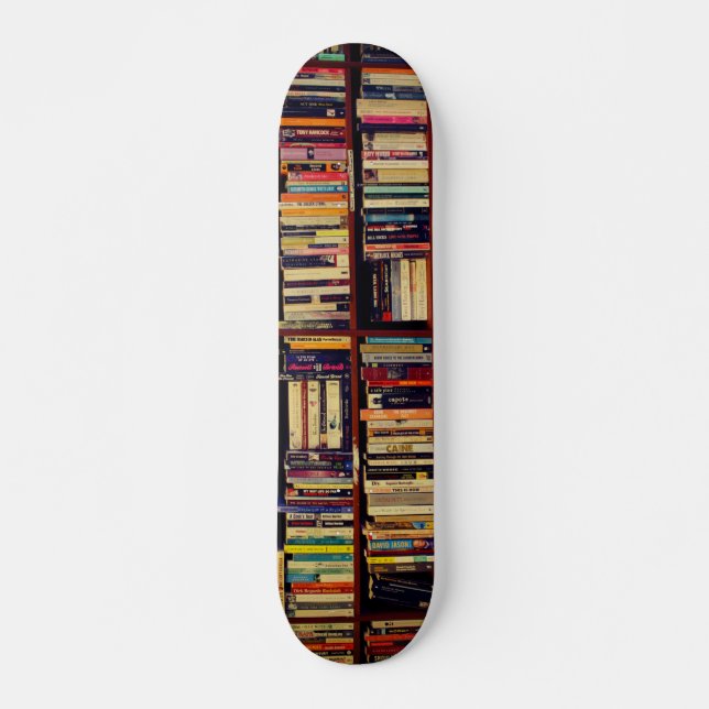 Bibliotekshyllor Mini Skateboard Bräda 18,5 Cm (Framsida)