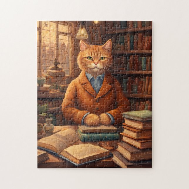 bibliotekskatt #16 pussel (Vertikal)