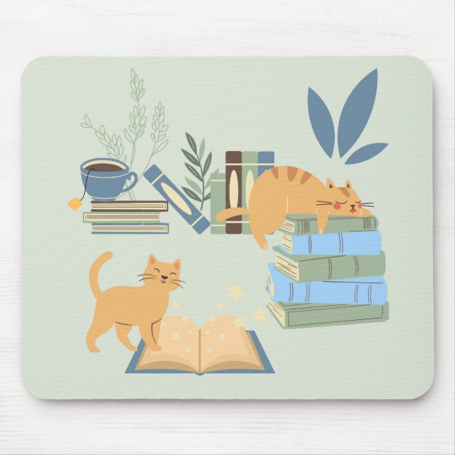 Bibliotekskatter Musmatta (Framsidan)