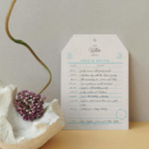 Bibliotekskort Årsöversyn Platt Julkort