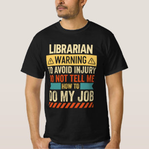 Biblioteksvarning T Shirt