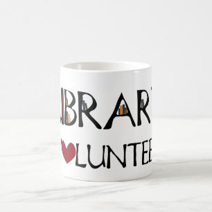 Bibliotekvolontär Kaffemugg