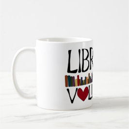 Bibliotekvolontärbokar Kaffemugg