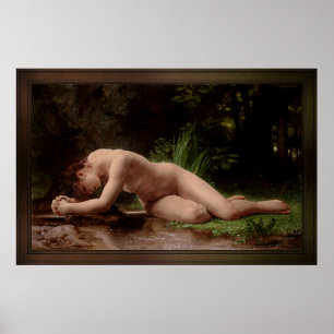 Biblis av William-Adolphe Bouguereau Poster