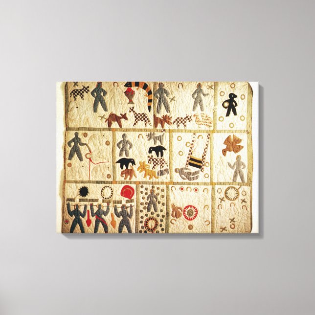 Biblisk filt, Virginia Canvastryck (Framsida)