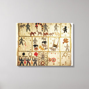 Biblisk filt, Virginia Canvastryck