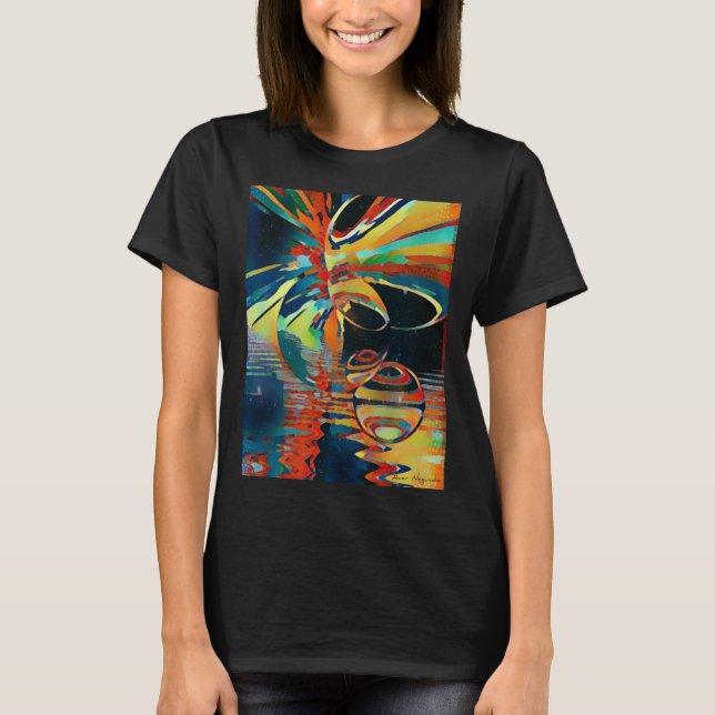 Biblisk syn på en torkande boskap t shirt (Framsida)