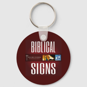 Biblisk teckenlogotyp 2018 Keychain Nyckelring