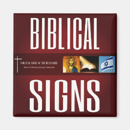 Bibliska tecken 2018 Logotyp Magnet