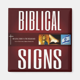 Bibliska tecken 2018 Logotyp Magnet