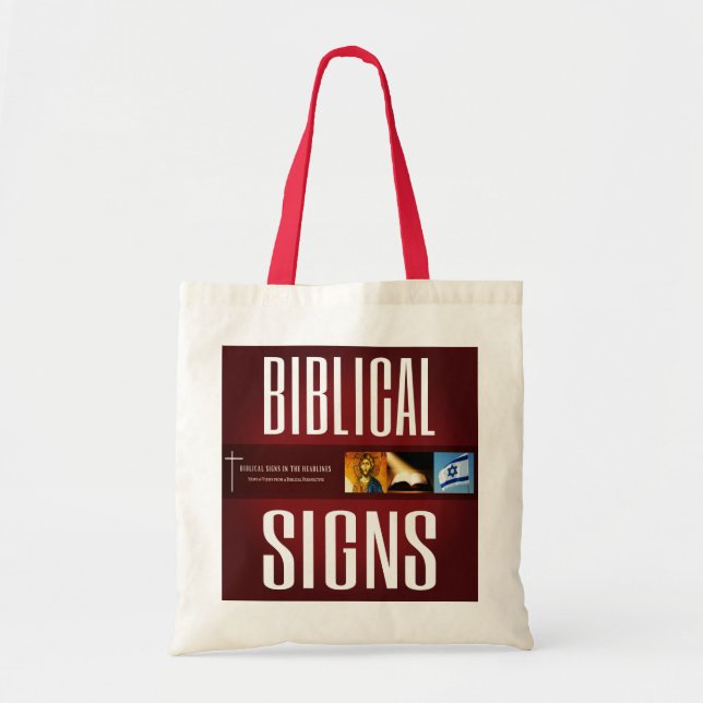 Bibliska tecken ITH 2018 Logotyp Tote Bag Tygkasse (Framsidan)