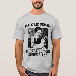 BIBLISKA TRADITIONELLA T-SHIRTS I GIFTERMÅL