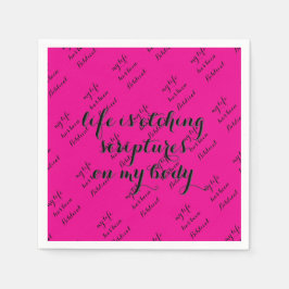 Bibliskt liv pappersservett