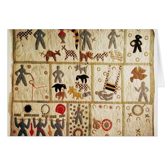 Bibliskt täcke, Virginia Hälsningskort (Framsidan Horizontal)