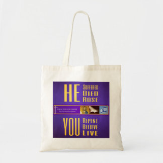 Bibliskt tecken ITH, "som HAN dog - DU" totot Tygkasse