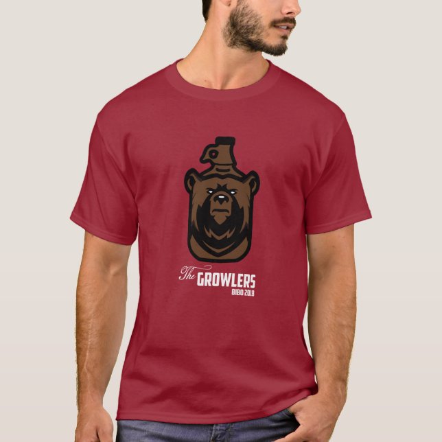 BIBO 2018 - Growlersna Tee Shirt (Framsida)