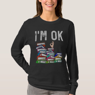 Bibrarian Bok Reader Funny Bok Älskare T Shirt