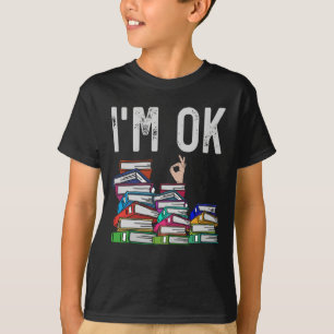 Bibrarian Bok Reader Funny Bok Älskare T Shirt