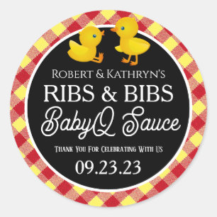 Bibs & Ribs BabyQ-Personlig etikett