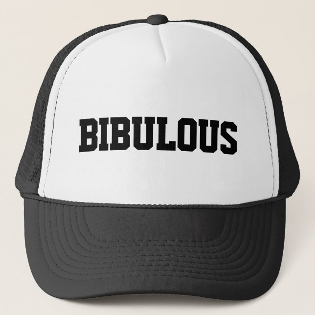 Bibulous™ Trucker Hatt Keps (Framsida)