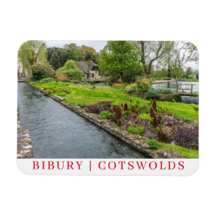 Bibury stream-kylskåp magnet