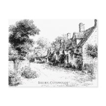 Bibury Village, Cotswments, Förenade kungariket