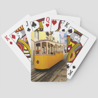 Bica Funicular, Lisbon, Portugal Spelkort
