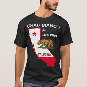 Bicanco 2026 Chad Bianco för guvernör i Kalifornie T Shirt