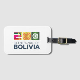 bicentenario Bolivia Bagagebricka