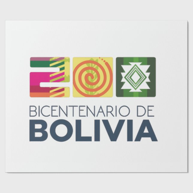 bicentenario Bolivia Presentpapper (Platt)