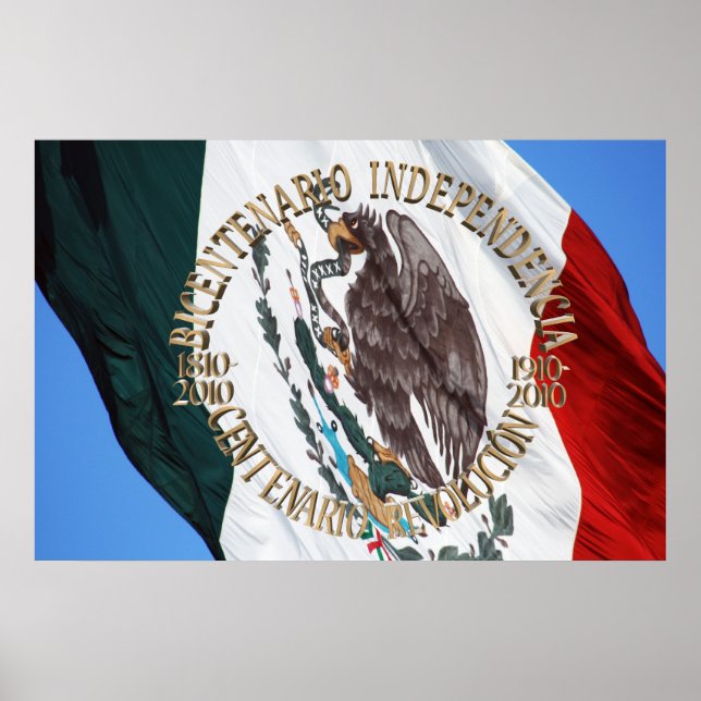 Bicentenario y Centenario Celebracion Poster (Framsidan)