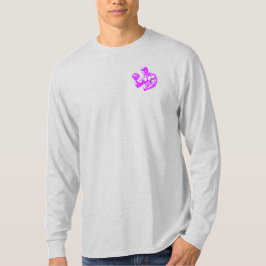 Bicep Curl Minimalist Gym - Purple Fitness Design T Shirt
