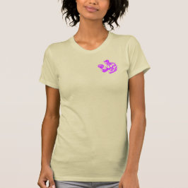 Bicep Curl Minimalist Gym - Purple Fitness Design T Shirt