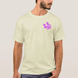 Bicep Curl Minimalist Gym - Purple Fitness Design T Shirt