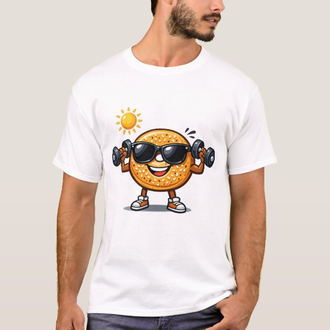 Bicepsbagel T Shirt (Framsida)