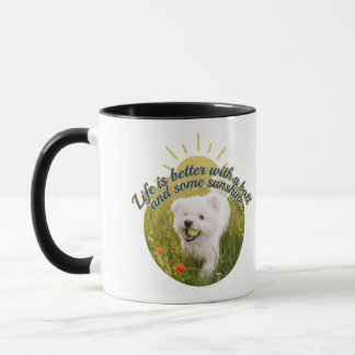Bichon & Ball Maskrosdagar Mugg
