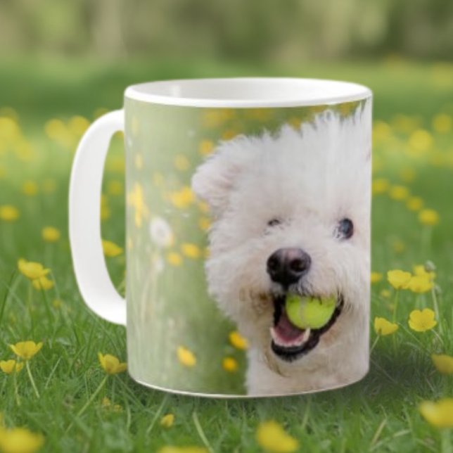 Bichon & Boll Maskrosdagar Kaffemugg (Skapare uppladdad)