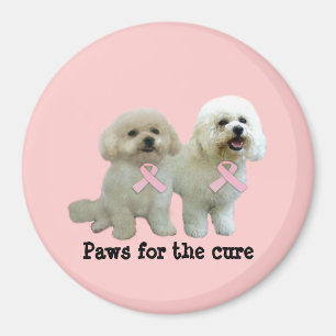 Bichon bröstcancermagnet magnet