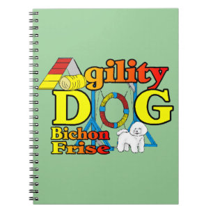 Bichon Frise Agilitet Anteckningsbok