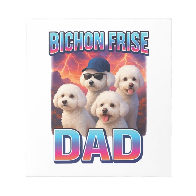 Bichon Frise Anteckningsblock (Framsida)