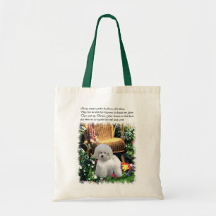 Bichon Frise Art Gifts Tygkasse