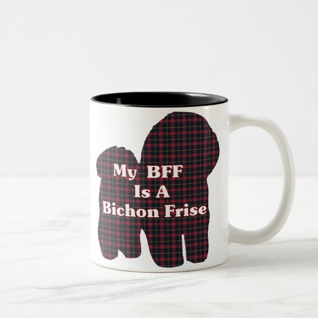 Bichon Frise BFF Mugg (Höger)