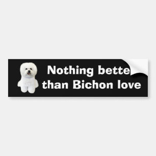 Bichon Frise bildekal