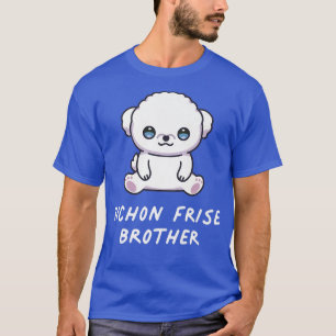 Bichon Frise Brother Kawaii Anime Hund älskare Own T Shirt