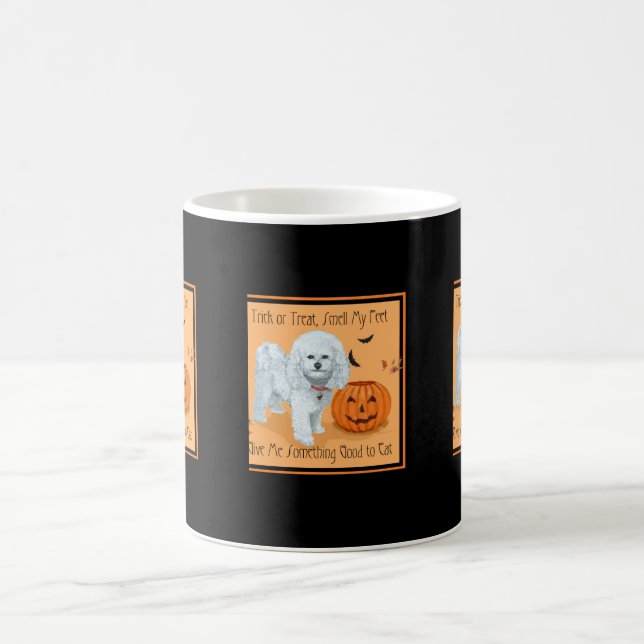 Bichon Frise Bus eller Godis Kaffemugg (Center)