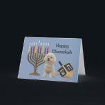 Bichon Frise Chanukah Card Menorah Dreidel<br><div class="desc">Att minnas familj och vänner under Chanukah-säsongen är ett underbart sätt att få behålla i kontakt med de människor du kärlek och bryr dig om. Jag skapat dessa hund Chanukah-kort med kärlek och omsorg, och jag är säker på att alla som kärlek hundar är glada över att få dem. Du...</div>