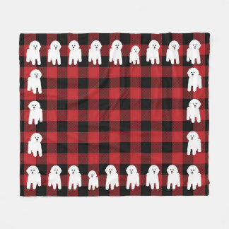 Bichon Frise Fleece Blanket
