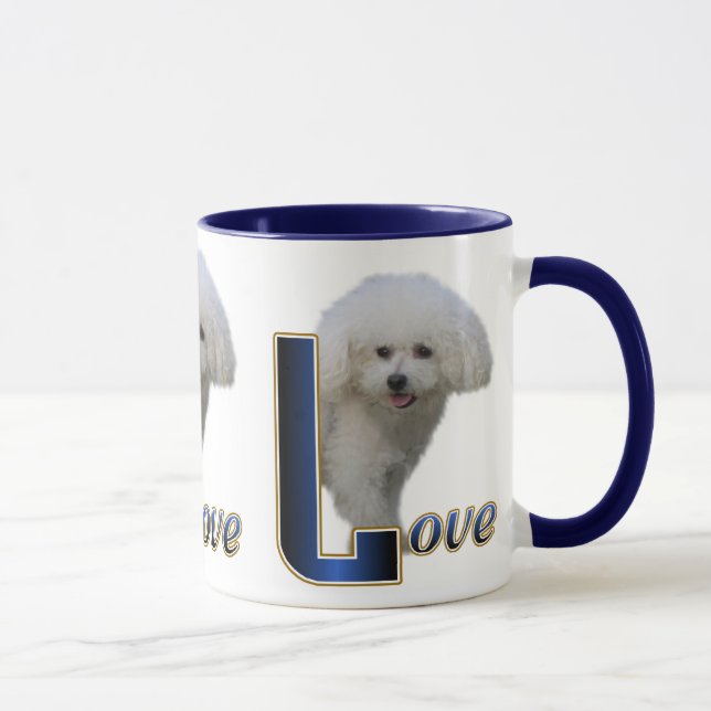 Bichon Frise Gifts Mugg (Höger)