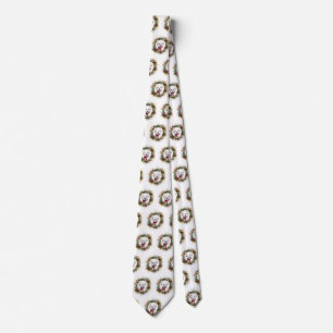 Bichon Frise God Jul Utandning Festive Valp Slips