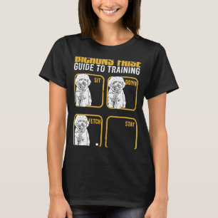 Bichon frise guide för träning Sätt dig ner Fetch T Shirt